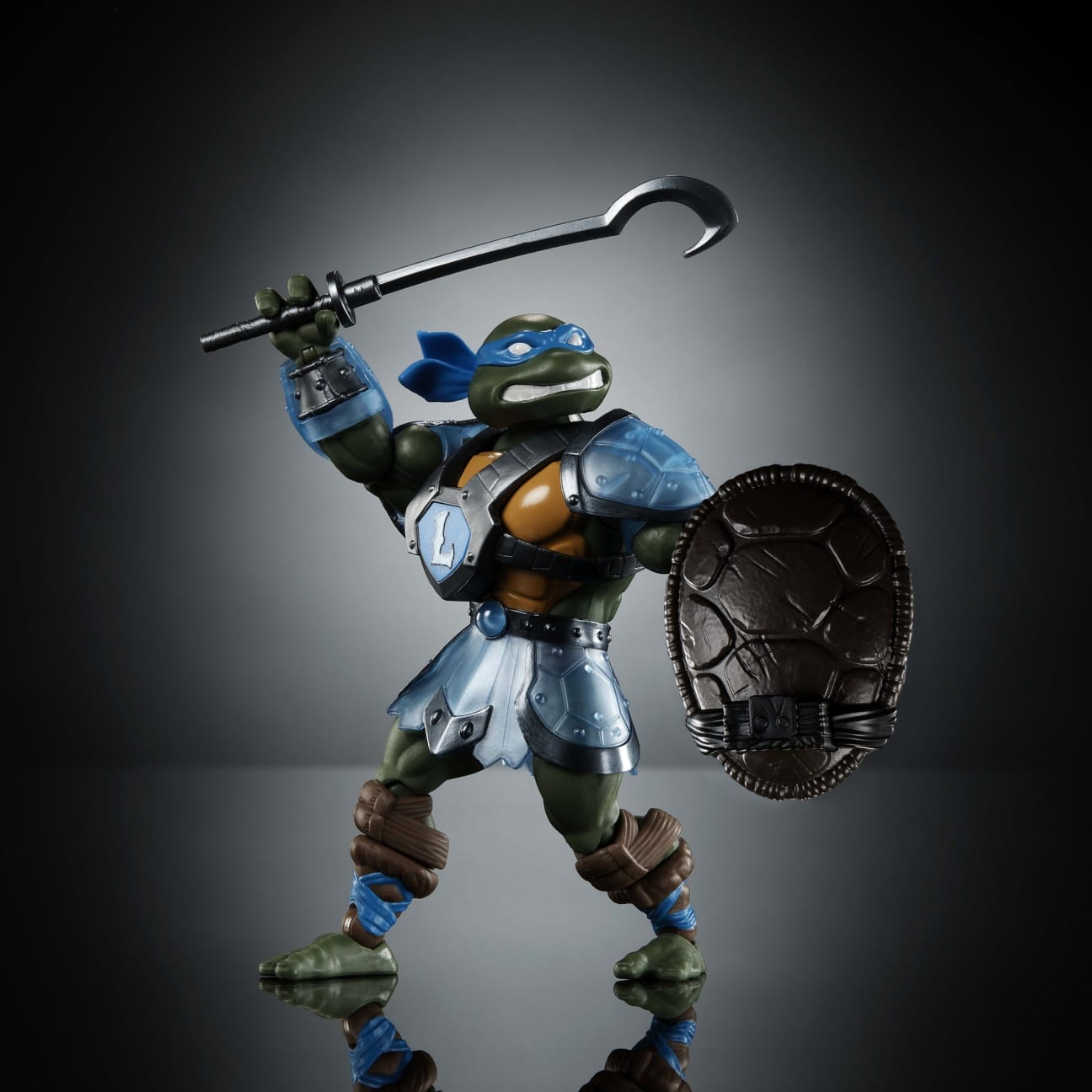 MOTU x TMNT: Turtles of Grayskull Leonardo Snake Armour Action Figure