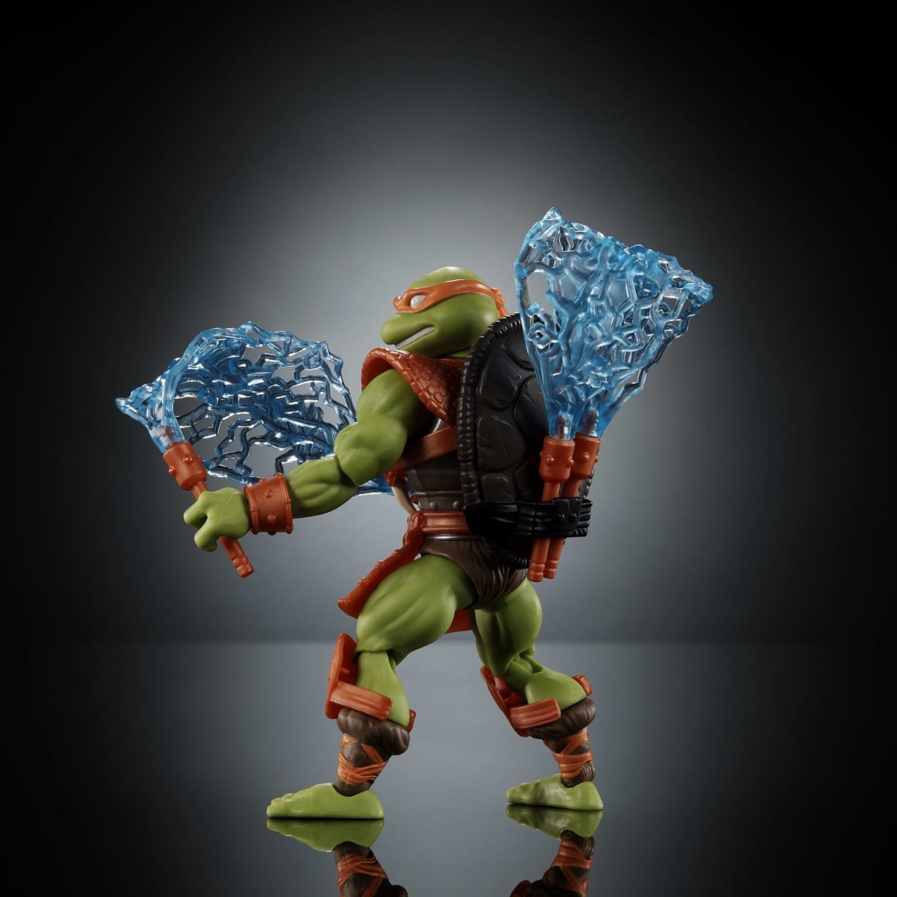 MOTU x TMNT: Turtles of Grayskull Michelangelo (Party Dude) Snake Armour Action Figure