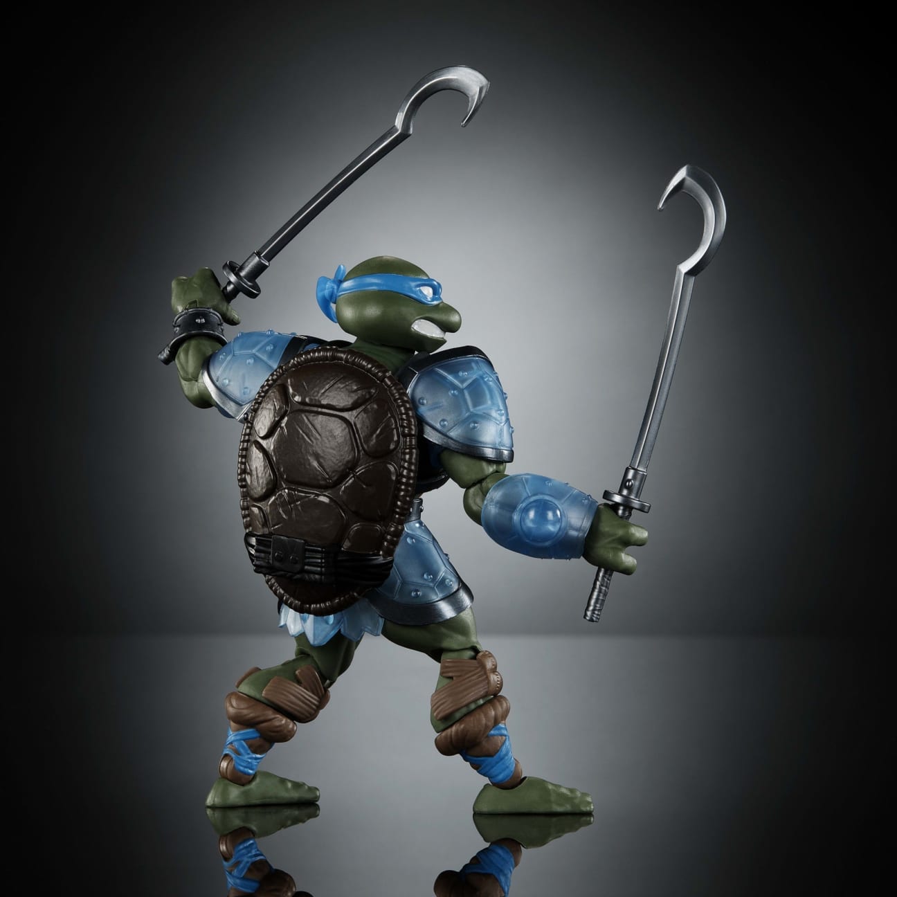 MOTU x TMNT: Turtles of Grayskull Leonardo Snake Armour Action Figure