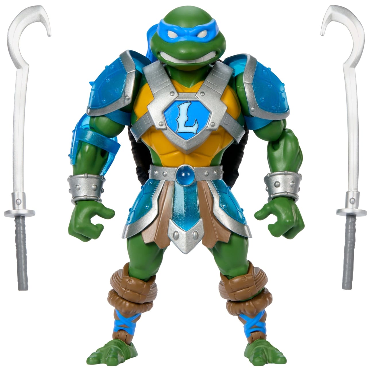 MOTU x TMNT: Turtles of Grayskull Leonardo Snake Armour Action Figure