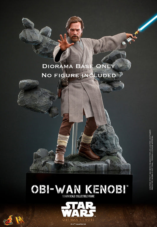 Hot Toys Star Wars Obi Wan Kenobi Diorama Base Stand - 1/6 Scale Parts DX26