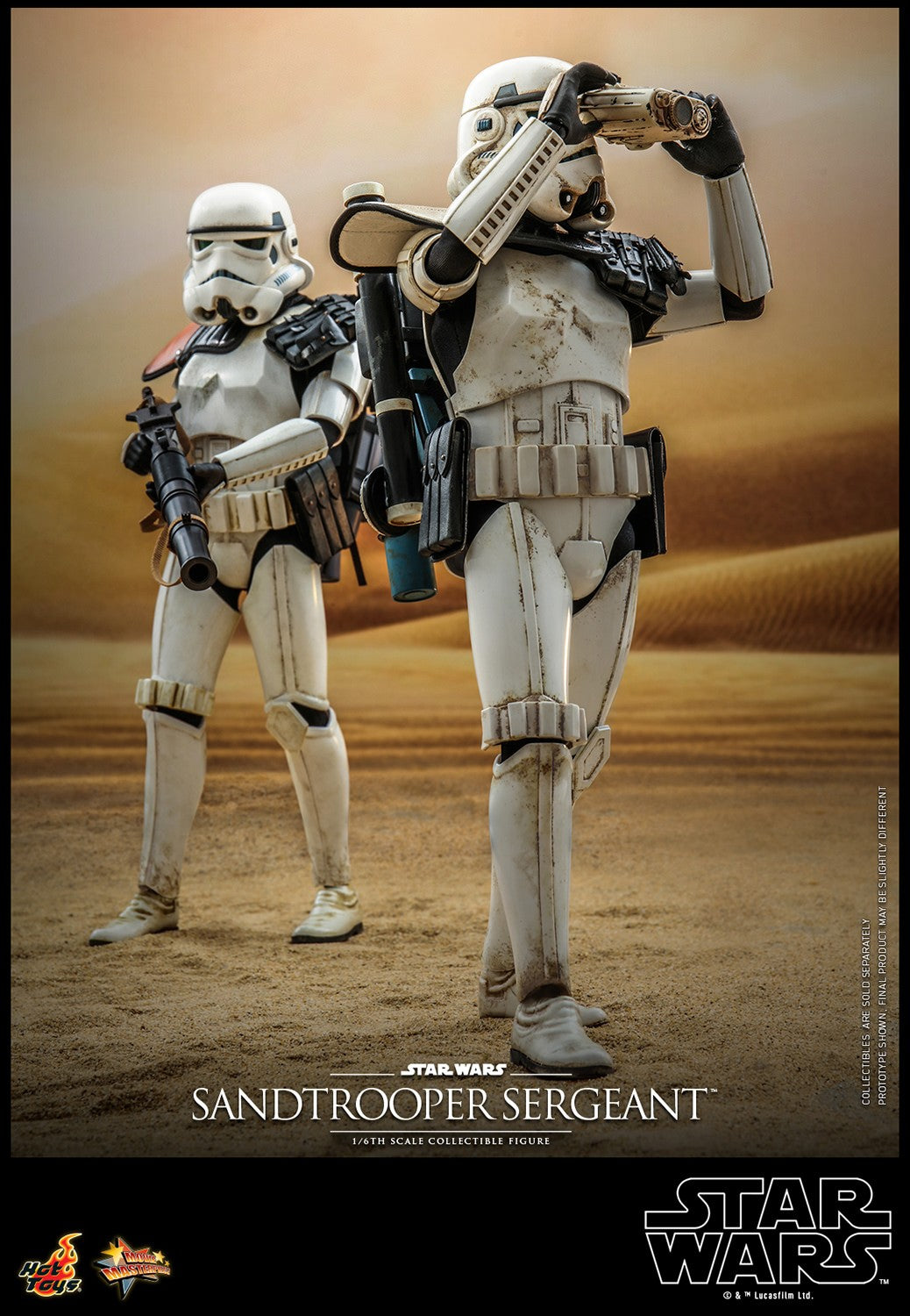 Hot Toys - Sandtrooper Sergeant - (Stormtrooper) Tatooine - Star Wars - MMS721 1:6 Scale