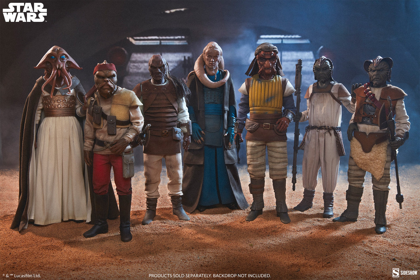 Star Wars - Bib Fortuna - Sideshow - Return of The Jedi - 1:6 Scale Action Figure