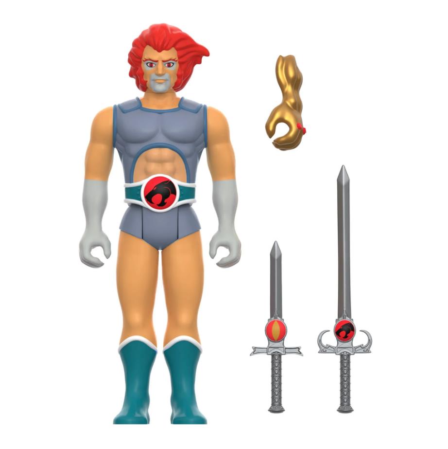 Super7 - Thundercats - Hook Mountain Lion-O (Ice Thaw Colour Change) - Vintage Retro Action Figure