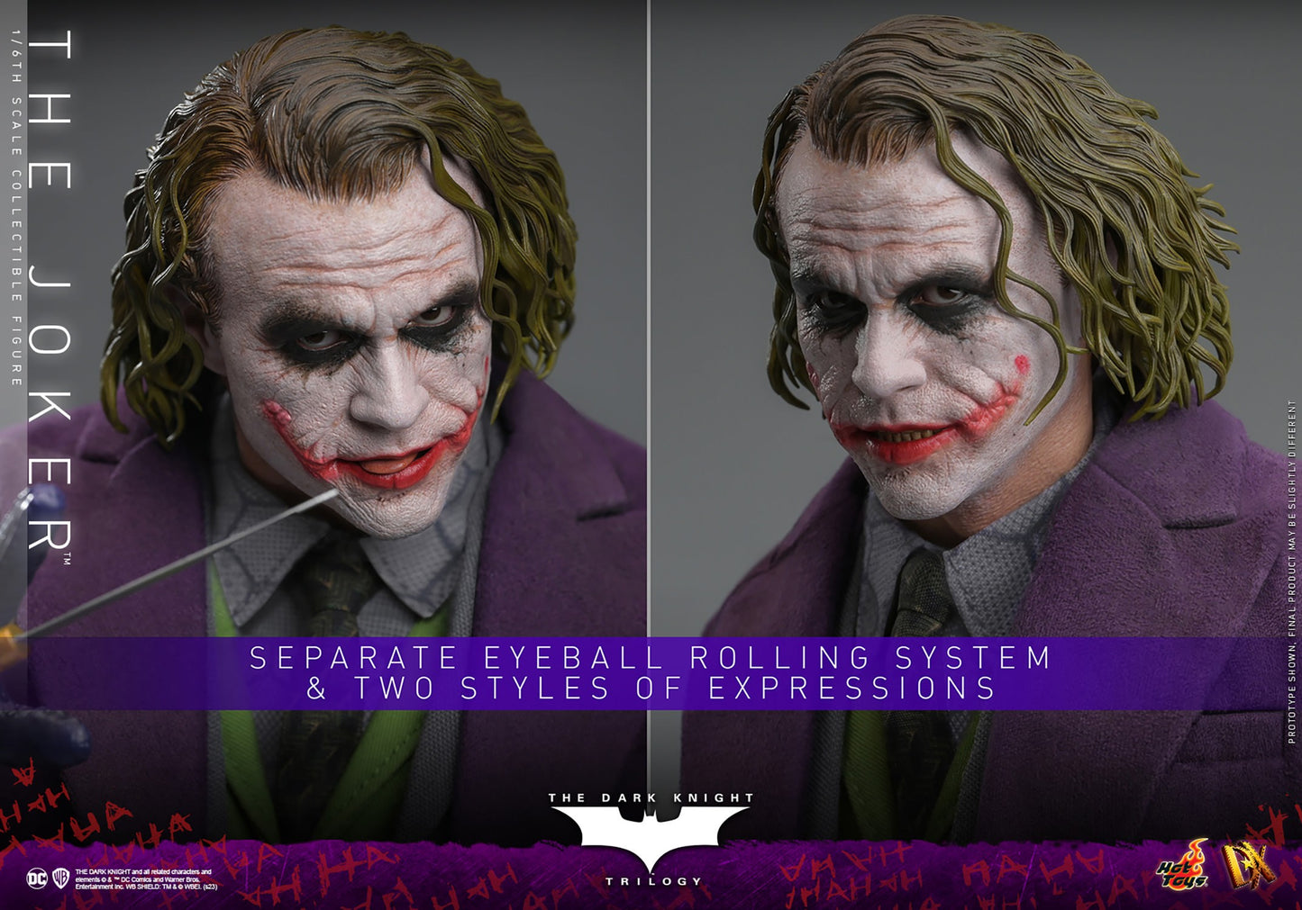 Hot Toys - The Joker - Heath Ledger - DX32 - 1:6 Scale Action Figure