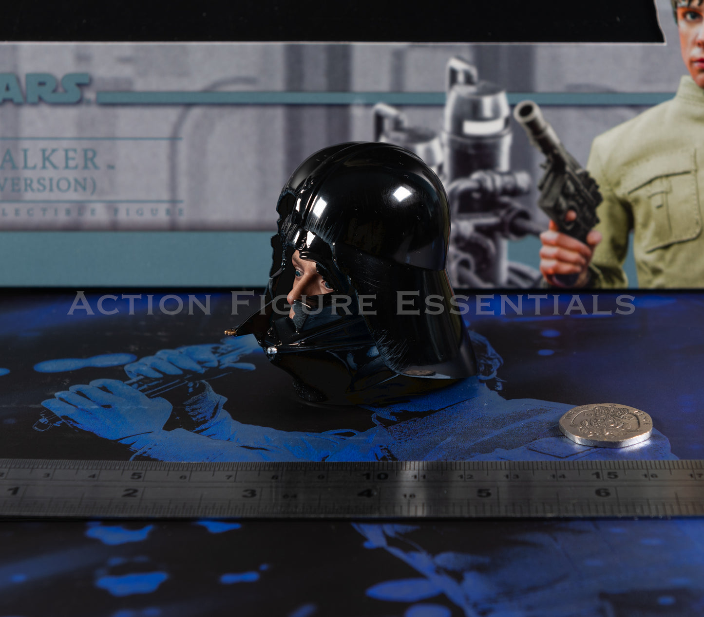 Hot Toys Star Wars Luke Skywalker Darth Vader Severed Helmet DX25 1/6 Empire Strikes Back