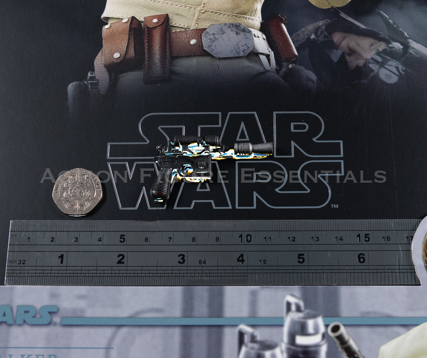 Hot Toys Star Wars Luke Skywalker DL-44 Blaster Gun DX25 Bespin 1/6 Empire Strikes Back