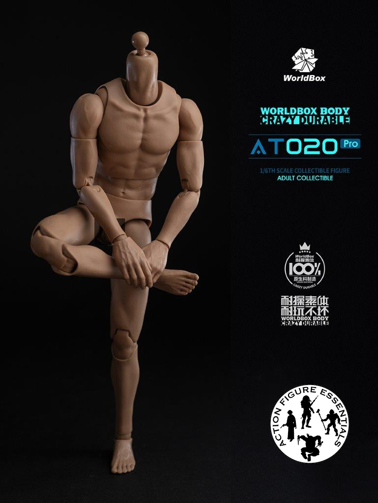WorldBox AT020 Pro Crazy Durable Male Body Set – 1/6 Scale – additional product image 2