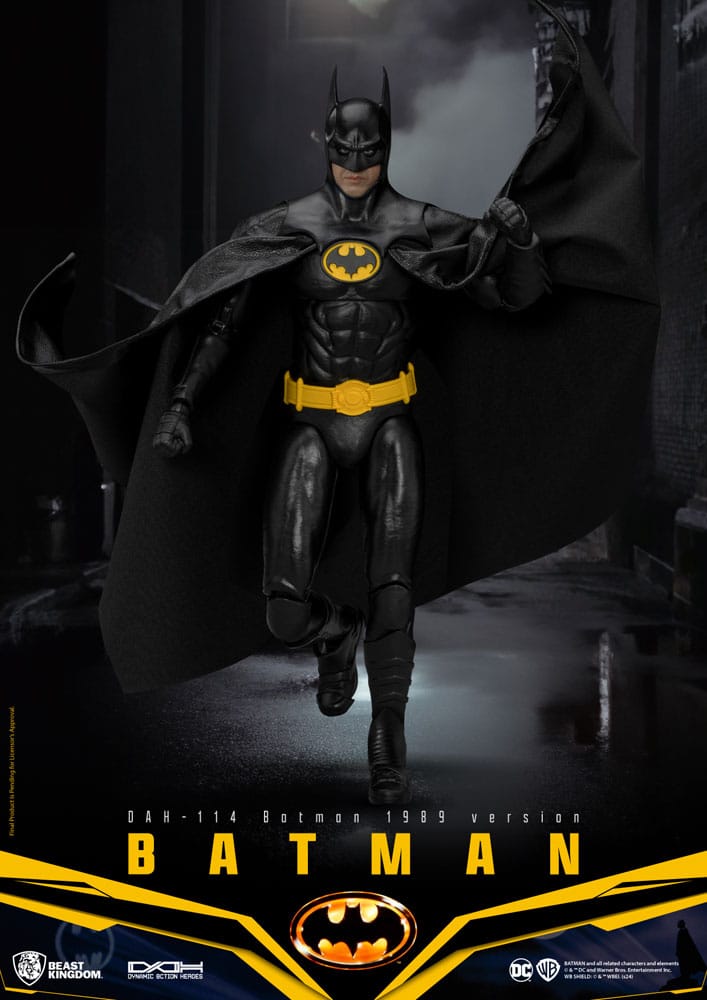Batman 1989 (Michael Keaton) DC Comics Dynamic 8ction Heroes 1/9 Action Figure 21 cm
