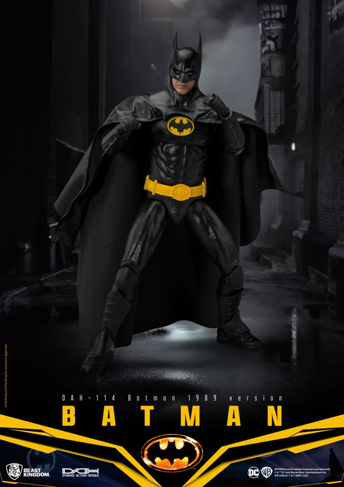 Batman 1989 (Michael Keaton) DC Comics Dynamic 8ction Heroes 1/9 Action Figure 21 cm