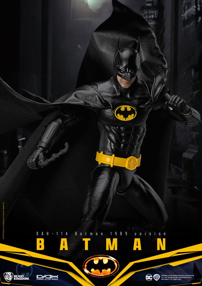 Batman 1989 (Michael Keaton) DC Comics Dynamic 8ction Heroes 1/9 Action Figure 21 cm