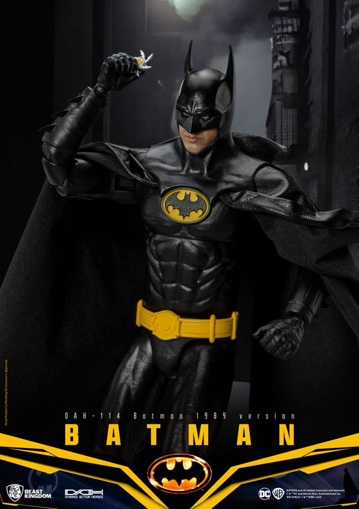 Batman 1989 (Michael Keaton) DC Comics Dynamic 8ction Heroes 1/9 Action Figure 21 cm