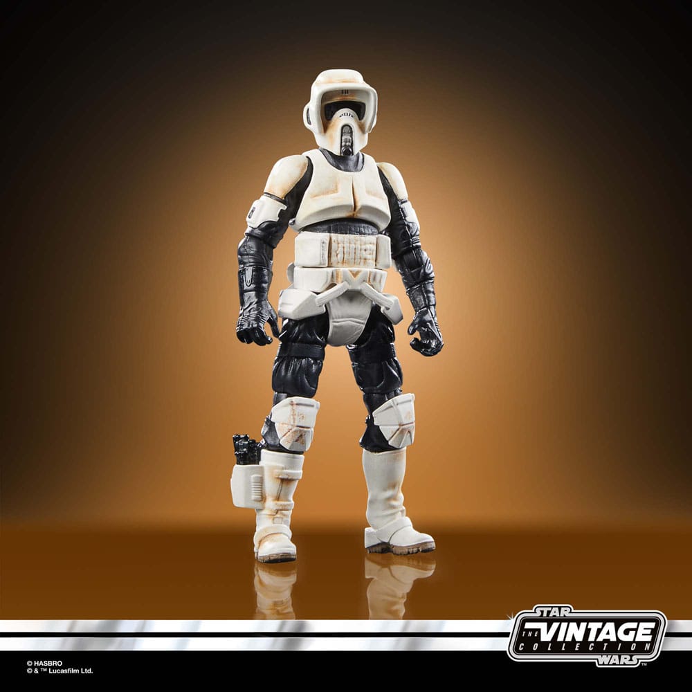 Star Wars: The Mandalorian Vintage Collection Vehicle with Figures Speeder Bike with Scout Trooper & Grogu