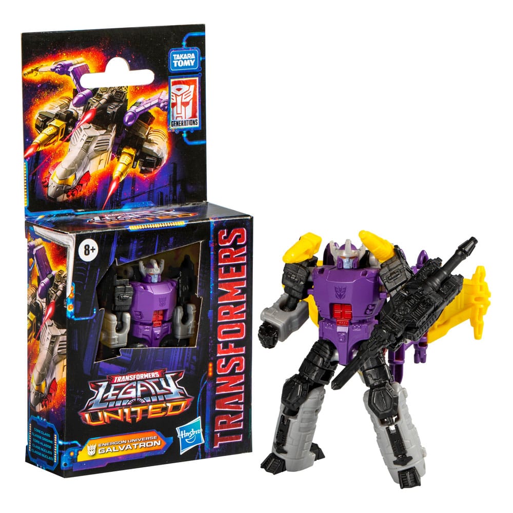 Transformers Generations Legacy United Core Class Action Figure Energon Universe Galvatron