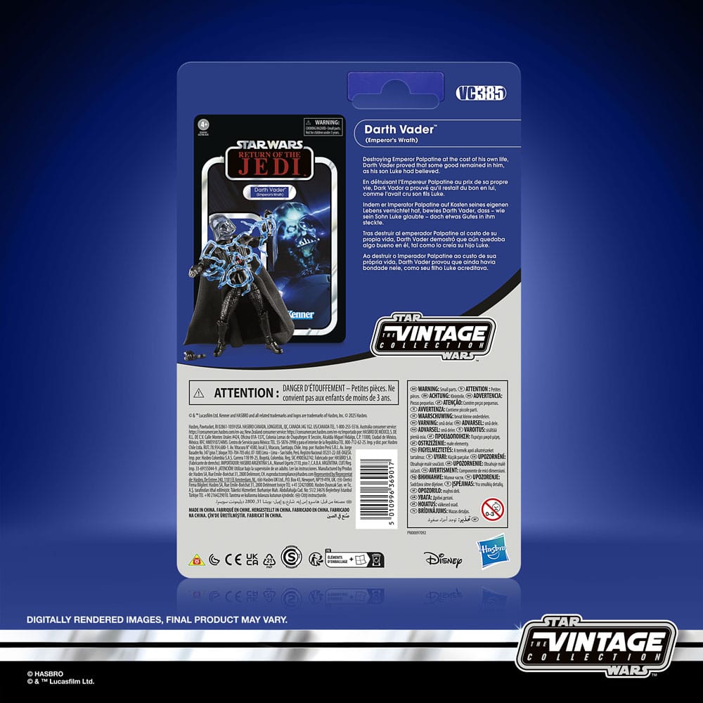 Hasbro Star Wars: The Vintage Collection – Darth Vader (Emperor’s Wrath) 3.75" Action Figure