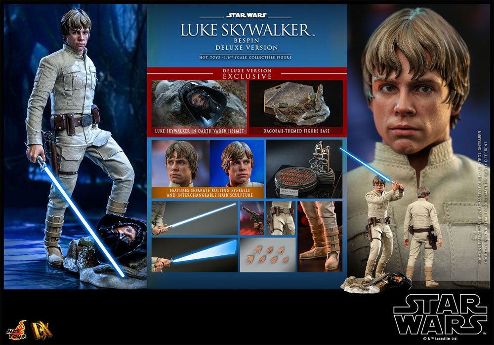 Hot Toys 1:6 Luke Skywalker - Bespin - Deluxe Version - DX25 Star Wars - Empire Strikes Back