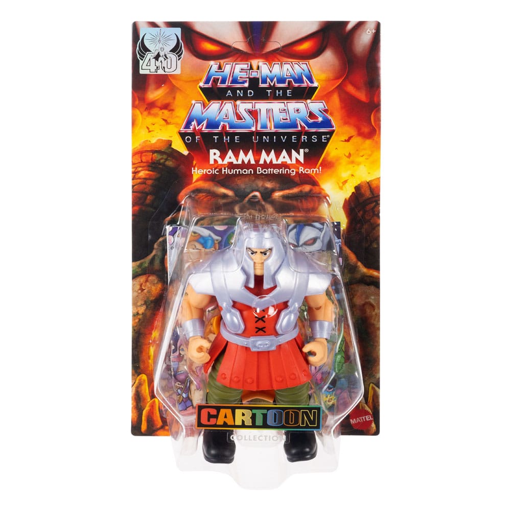 Masters Of The Universe Ram Man - Origins (Cartoon Collection) 5.5-Inch Action Figure Mattel Damaged Packaging