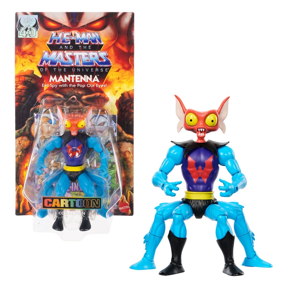 Masters Of The Universe Mantenna - Origins (Cartoon Collection) 5.5-Inch Action Figure Mattel