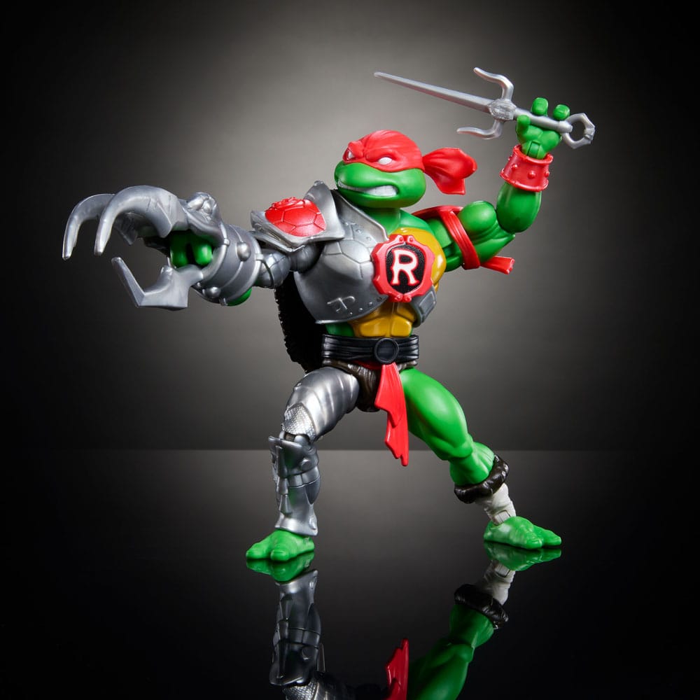 MOTU x TMNT: Turtles of Grayskull Raphael Action Figure Snake Hunter