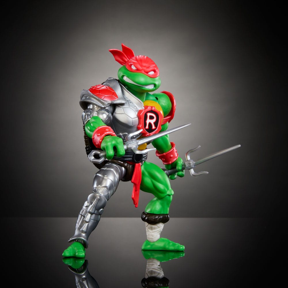 MOTU x TMNT: Turtles of Grayskull Raphael Action Figure Snake Hunter