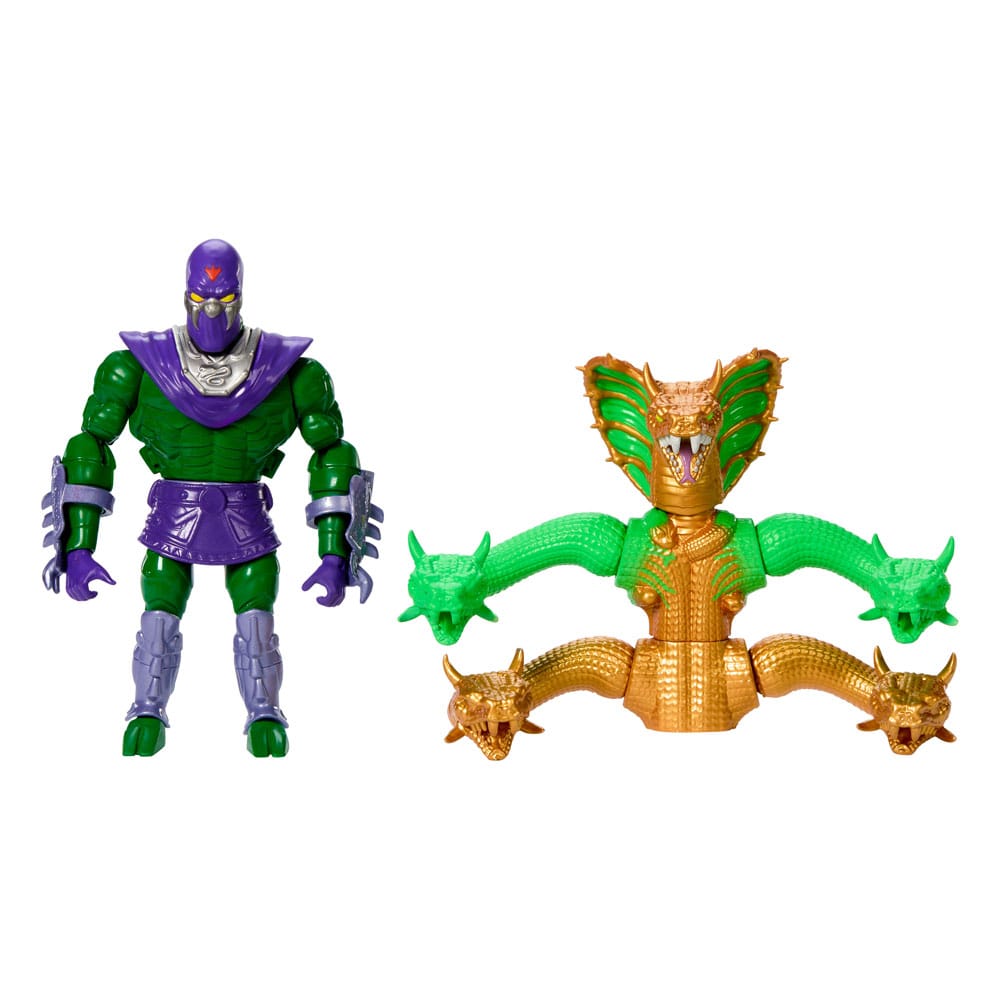 MOTU x TMNT: Turtles of Grayskull King Hiss Action Figure Deluxe Set
