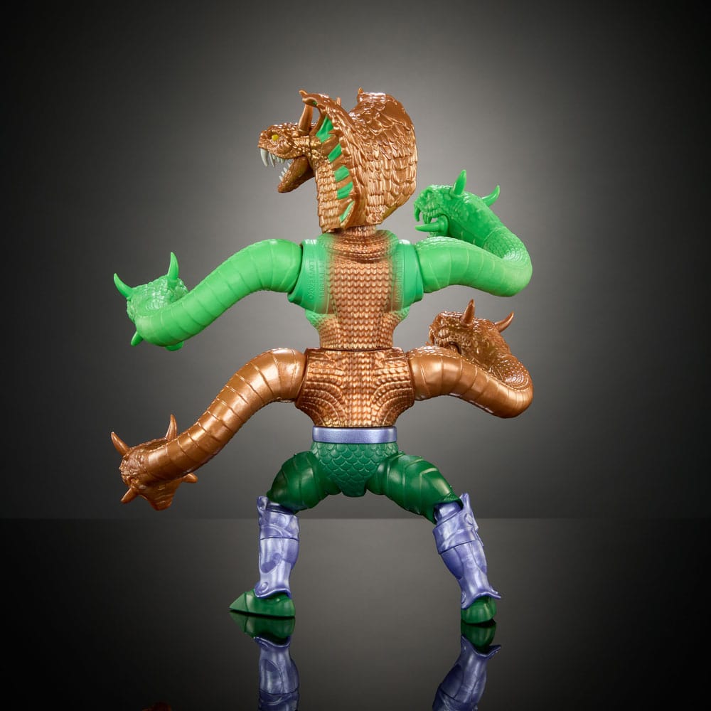 MOTU x TMNT: Turtles of Grayskull King Hiss Action Figure Deluxe Set