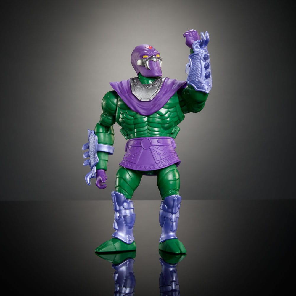 MOTU x TMNT: Turtles of Grayskull King Hiss Action Figure Deluxe Set