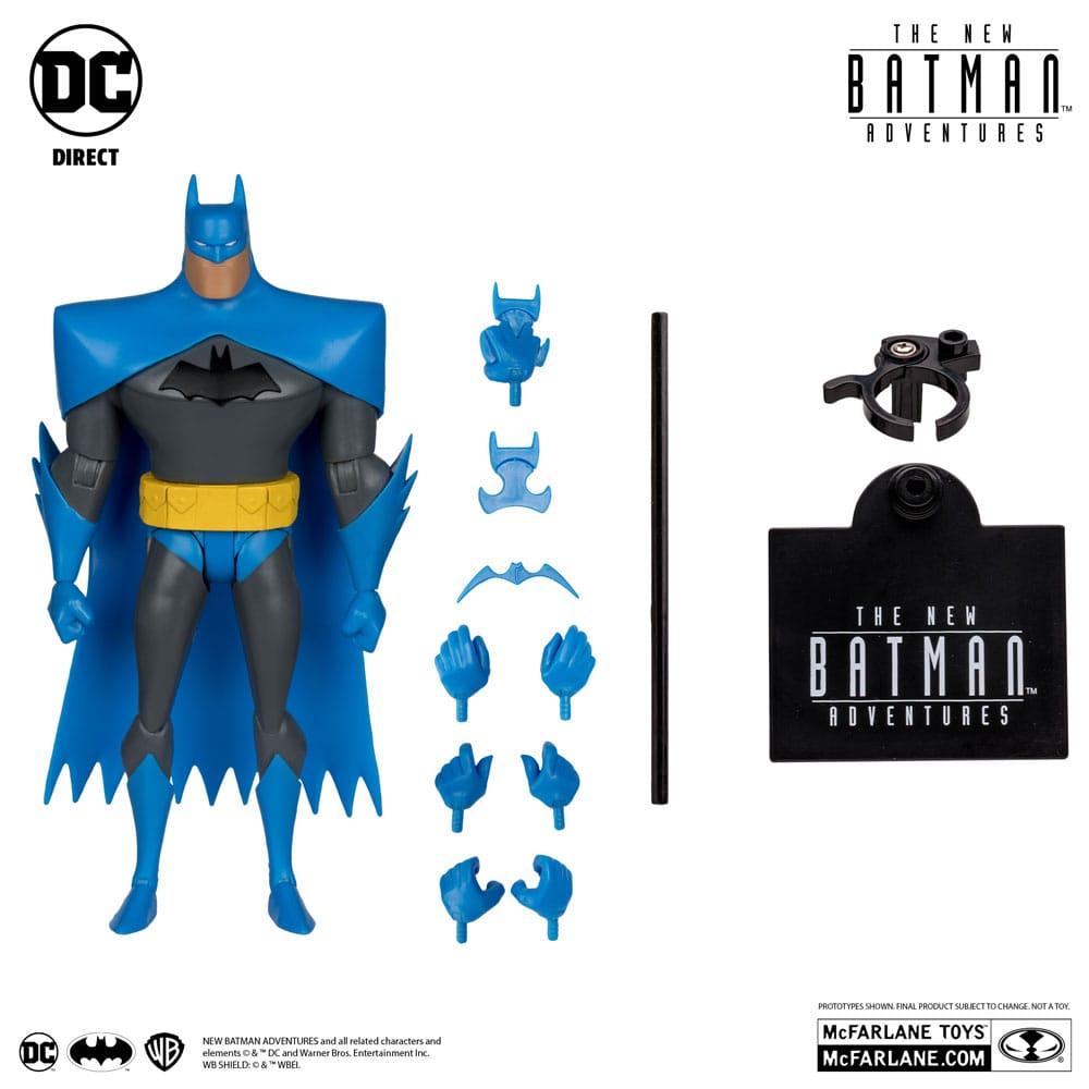Batman (The New Batman Adventures) (Blue/Grey) 6" Scale McFarlane Action Figure
