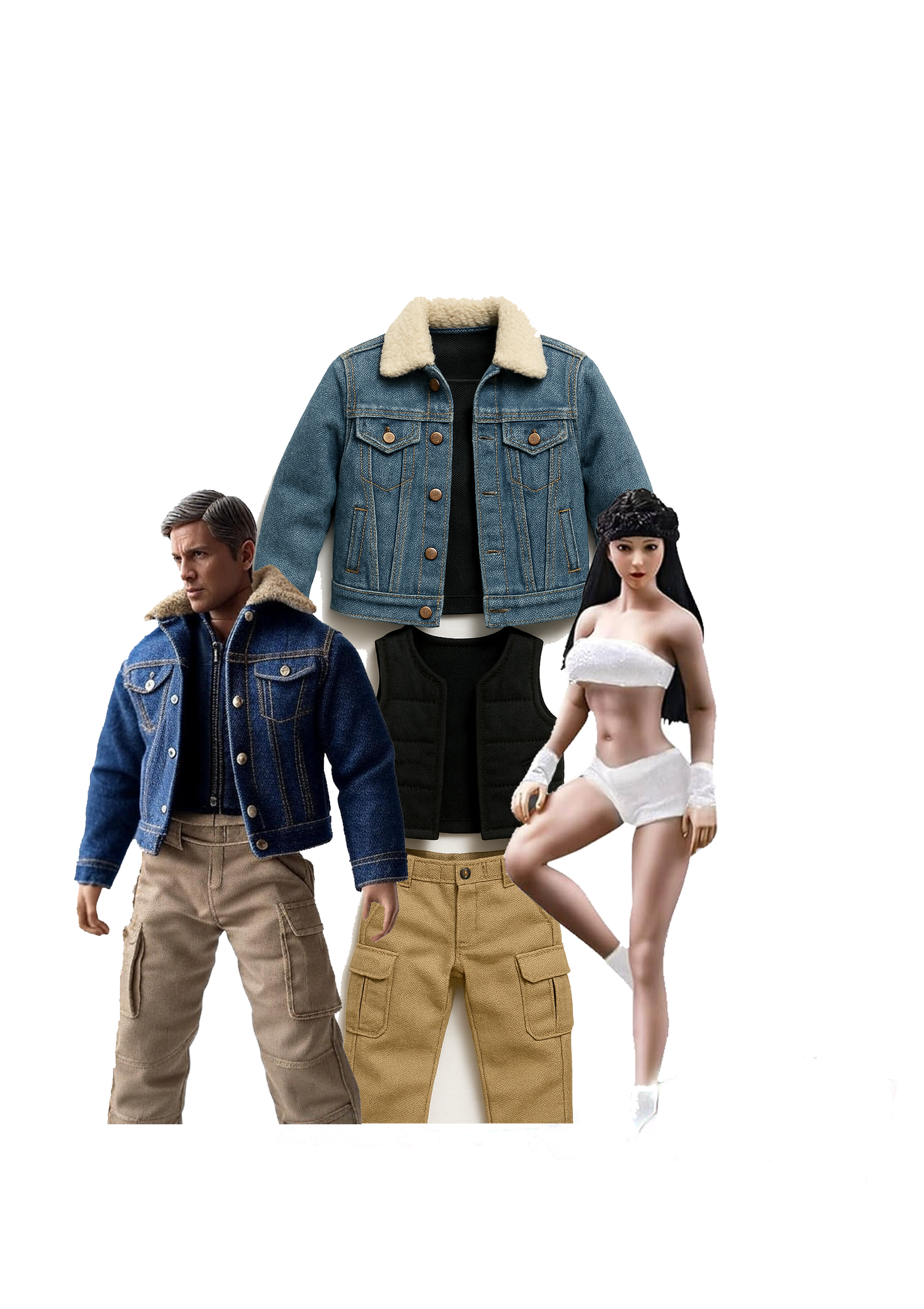 NEW 1:12 Scale Figure Section • Figures • Clothing • Accessories