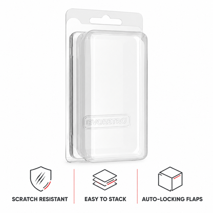 Evoretro EVO-9345 clear PET loose figure protector large