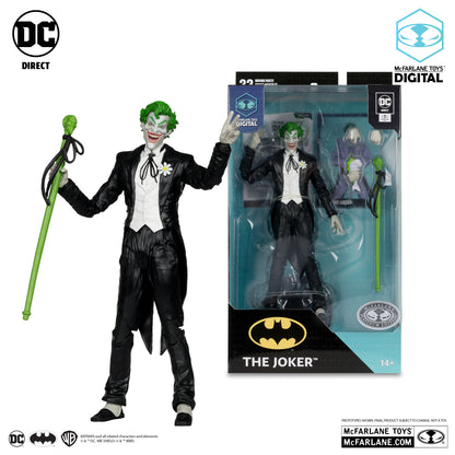 The Joker (DC: The SIlver Age) (Chase Figure Black Suit Variation) with McFarlane Toys Digital Collectible - 7" Scale Action Figure