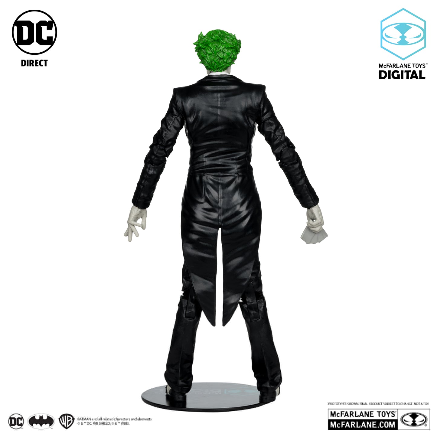 The Joker (DC: The SIlver Age) (Chase Figure Black Suit Variation) with McFarlane Toys Digital Collectible - 7" Scale Action Figure