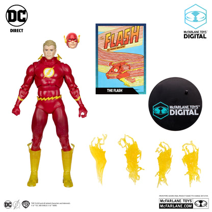 The Flash (Speed Force) McFarlane Toys (Chase Figure) Digital Collectible (Platinum Edition) - 7" Scale Action Figure