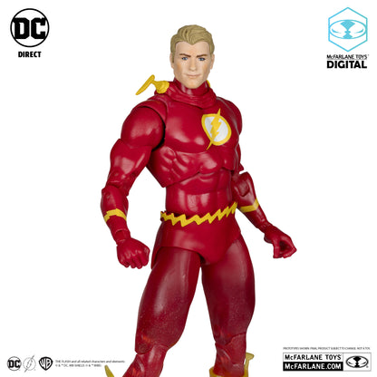 The Flash (Speed Force) McFarlane Toys (Chase Figure) Digital Collectible (Platinum Edition) - 7" Scale Action Figure