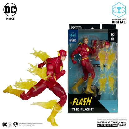 The Flash (Speed Force) McFarlane Toys (Chase Figure) Digital Collectible (Platinum Edition) - 7" Scale Action Figure