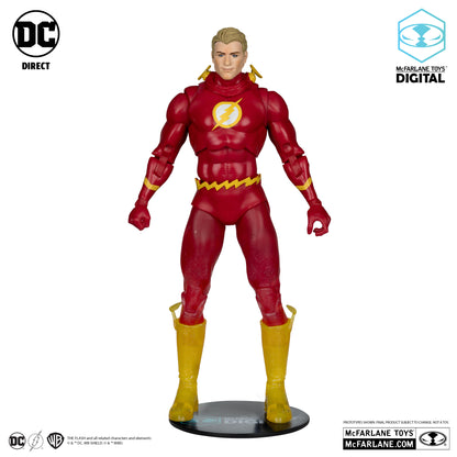 The Flash (Speed Force) McFarlane Toys (Chase Figure) Digital Collectible (Platinum Edition) - 7" Scale Action Figure