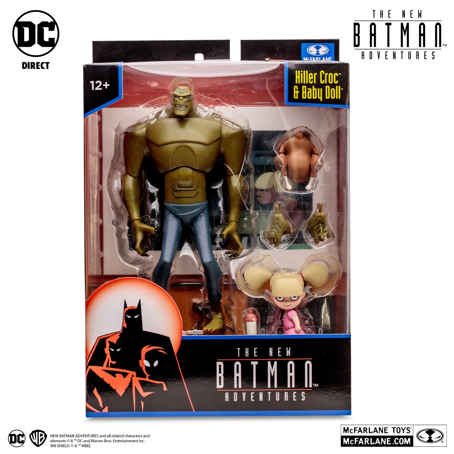 Killer Croc and Baby Doll (The New Batman Adventures) 6" Scale Action Figure