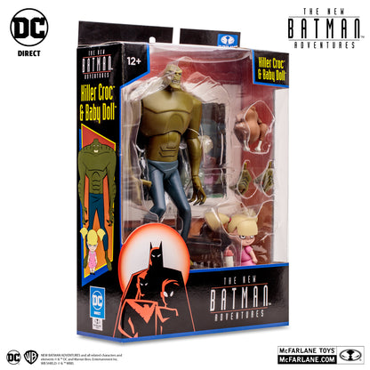 Killer Croc and Baby Doll (The New Batman Adventures) 6" Scale Action Figure