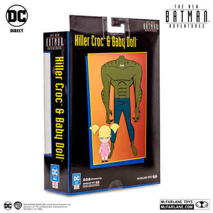 Killer Croc and Baby Doll (The New Batman Adventures) 6" Scale Action Figure