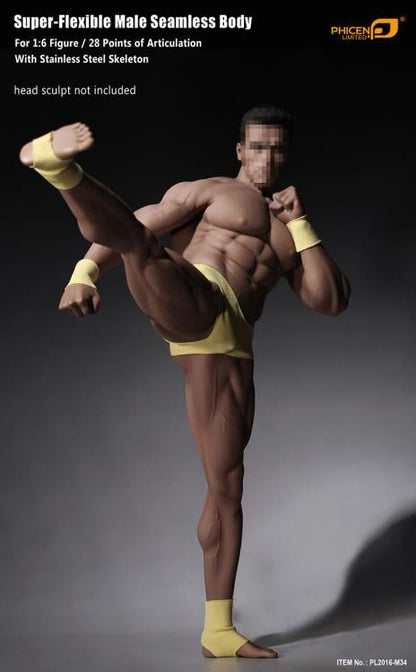 1/6 Phicen TBLeague M34 Male Action Figure Muscle Body