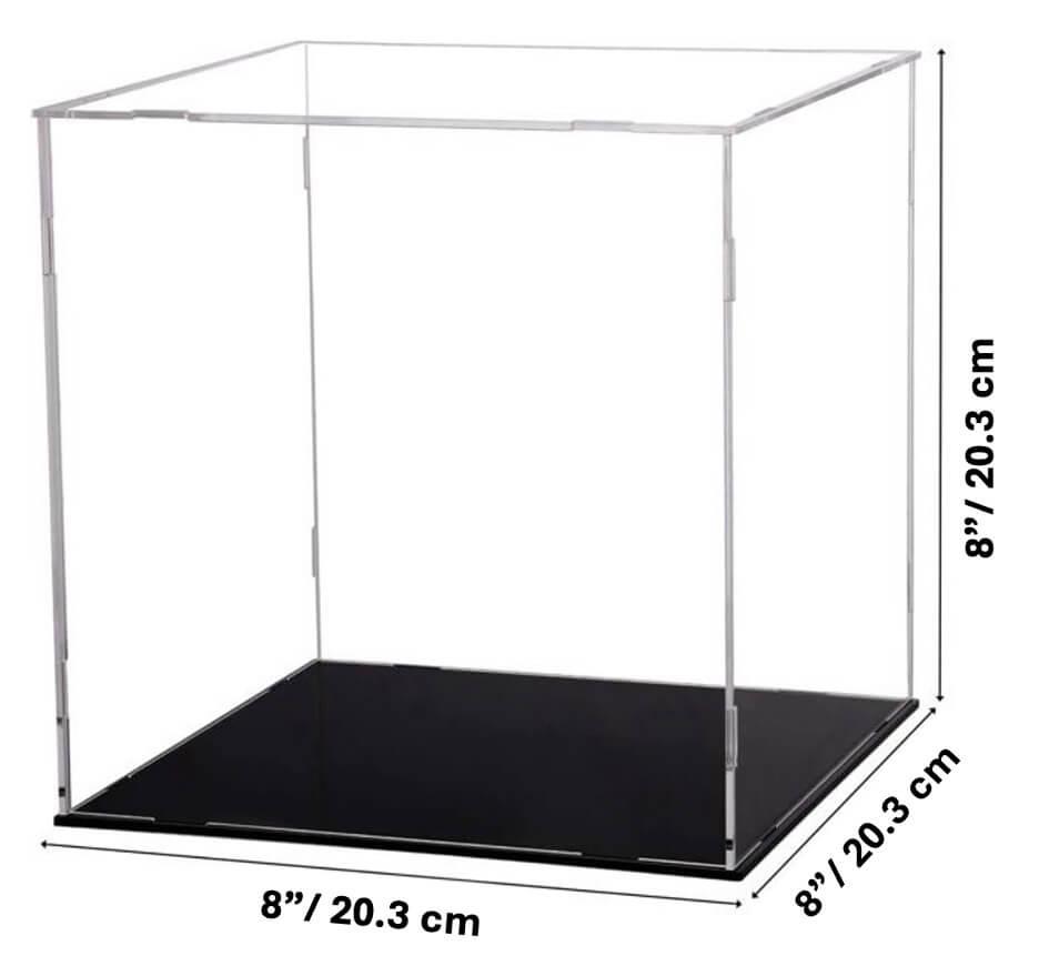 Evoretro 20cm acrylic modular display case for action figures and collectibles