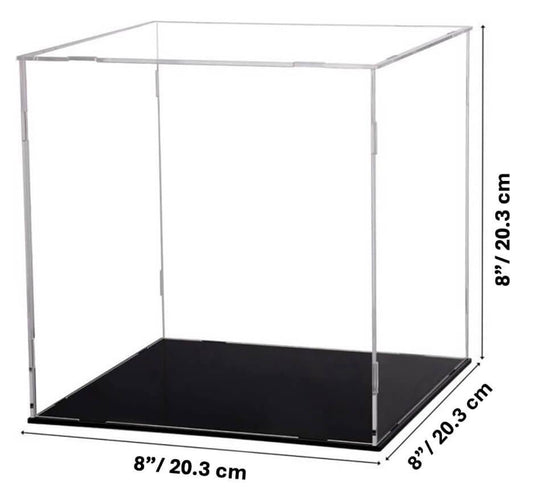Evoretro 20cm acrylic modular display case for action figures and collectibles