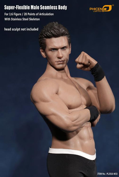 1/6 Phicen TBLeague M33 Male Seamless Action Figure Slim Muscular Body