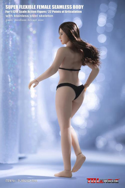 1/12 Phicen TBLeague T04A Female Seamless Figure Pale Skin Medium Bust Body