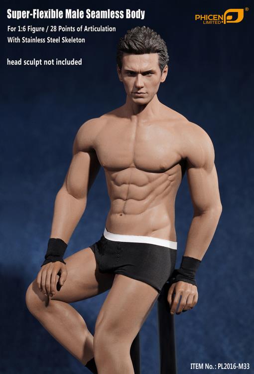 1/6 Phicen TBLeague M33 Male Seamless Action Figure Slim Muscular Body