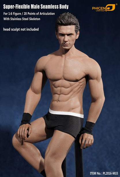 1/6 Phicen TBLeague M33 Male Seamless Action Figure Slim Muscular Body