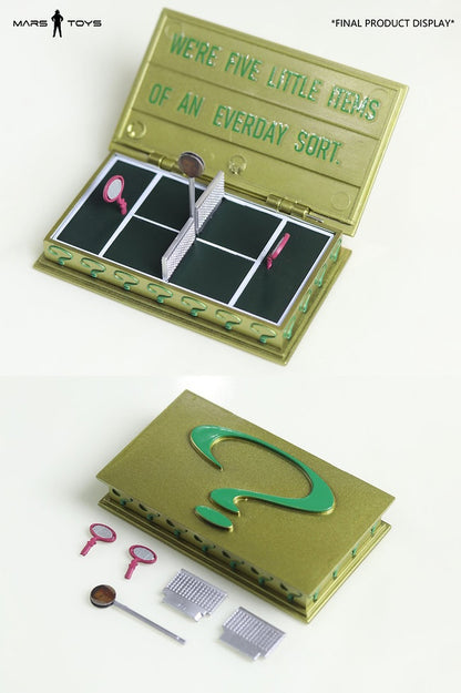 Mars Toys Riddler Gold Puzzle Box & Tennis Set – Batman Forever 1/6 Scale