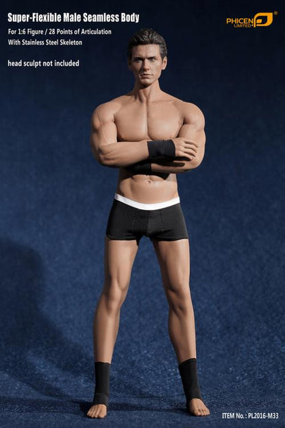 1/6 Phicen TBLeague M33 Male Seamless Action Figure Slim Muscular Body