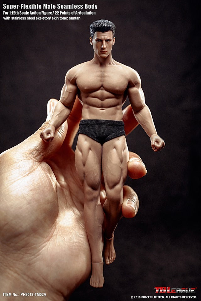 1/12 Phicen TBLeague TM02A Male Seamless Action Figure Muscular Body