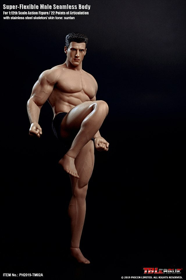 1/12 Phicen TBLeague TM02A Male Seamless Action Figure Muscular Body